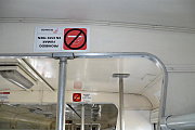 Dado vuelta en el tren